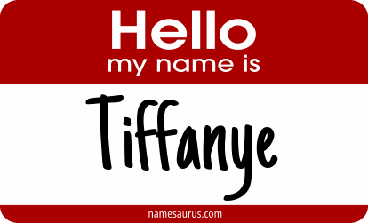 Hello my name is Tiffanye png download