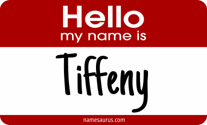Hello my name is Tiffeny png download