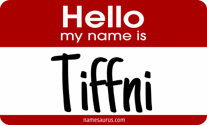Hello my name is Tiffni png download