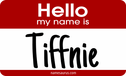 Hello my name is Tiffnie png download