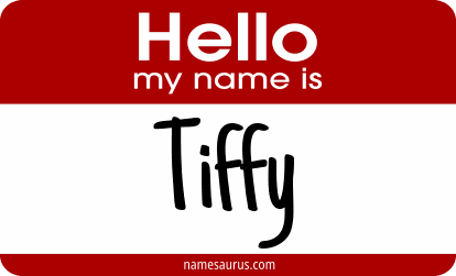 Hello my name is Tiffy png download