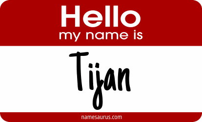 Hello my name is Tijan png download