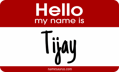 Hello my name is Tijay png download