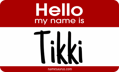 Hello my name is Tikki png download