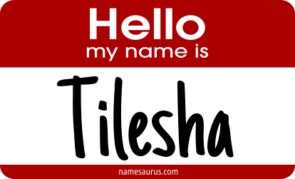 Hello my name is Tilesha png download