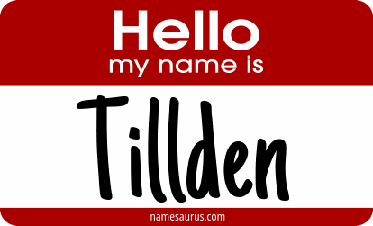 Hello my name is Tillden png download