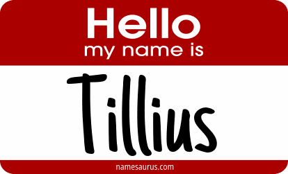 Hello my name is Tillius png download