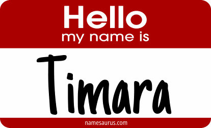 Hello my name is Timara png download