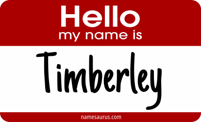 Hello my name is Timberley png download