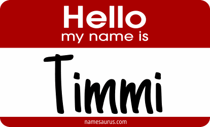 Hello my name is Timmi png download