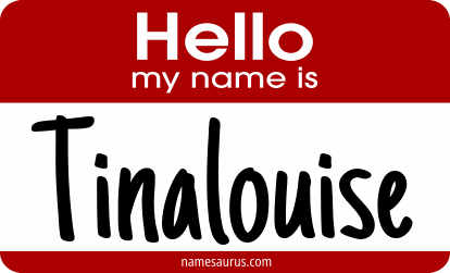 Hello my name is Tinalouise png download