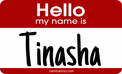 Hello my name is Tinasha png download