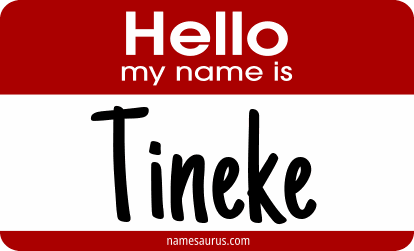 Hello my name is Tineke png download