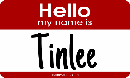 Hello my name is Tinlee png download