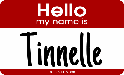 Hello my name is Tinnelle png download