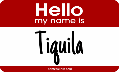 Hello my name is Tiquila png download