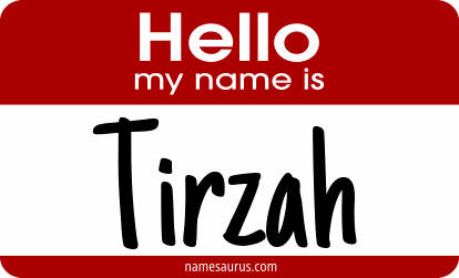 Hello my name is Tirzah png download
