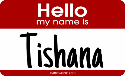 Hello my name is Tishana png download