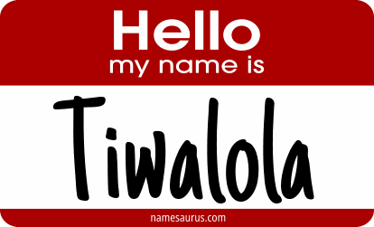 Hello my name is Tiwalola png download
