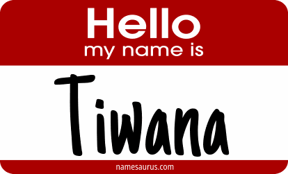Hello my name is Tiwana png download