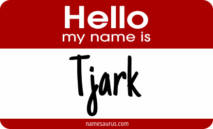 Hello my name is Tjark png download