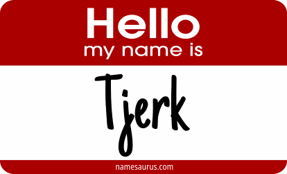 Hello my name is Tjerk png download