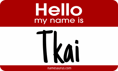 Hello my name is Tkai png download