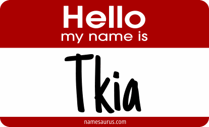 Hello my name is Tkia png download