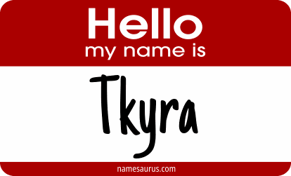 Hello my name is Tkyra png download