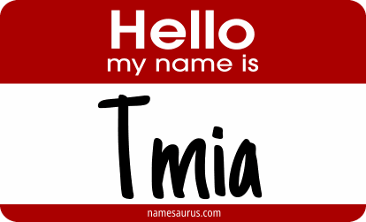Hello my name is Tmia png download