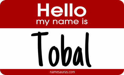 Hello my name is Tobal png download