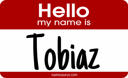 Hello my name is Tobiaz png download