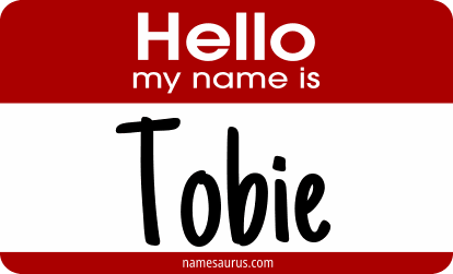Hello my name is Tobie png download