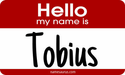 Hello my name is Tobius png download