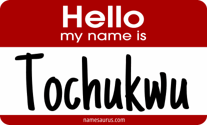 Hello my name is Tochukwu png download