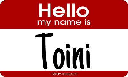 Hello my name is Toini png download