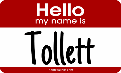 Hello my name is Tollett png download