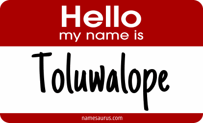 Hello my name is Toluwalope png download
