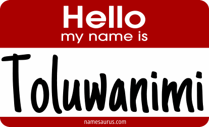 Hello my name is Toluwanimi png download