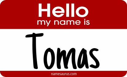 Hello my name is Tomas png download
