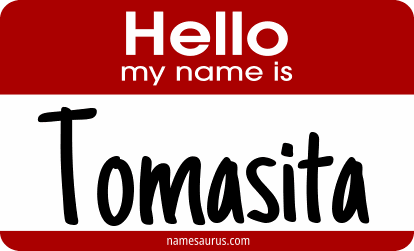 Hello my name is Tomasita png download
