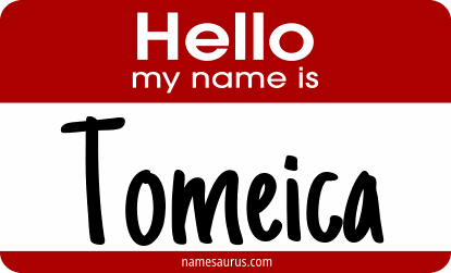 Hello my name is Tomeica png download