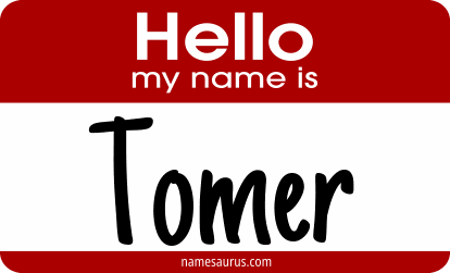 Hello my name is Tomer png download