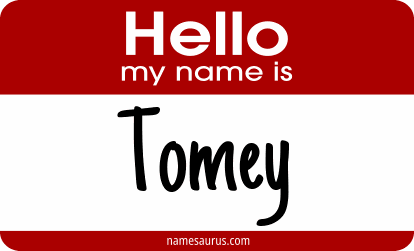 Hello my name is Tomey png download