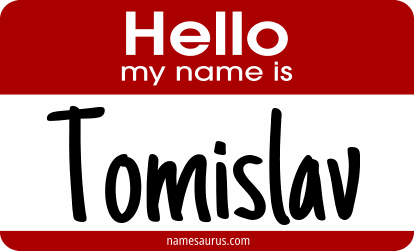 Hello my name is Tomislav png download