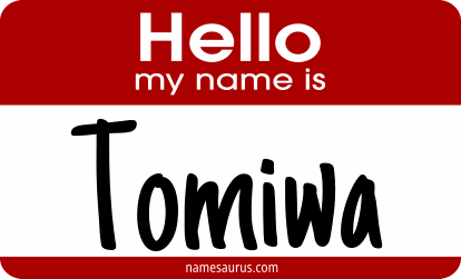 Hello my name is Tomiwa png download