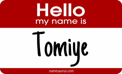 Hello my name is Tomiye png download
