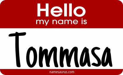 Hello my name is Tommasa png download
