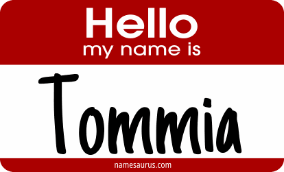 Hello my name is Tommia png download