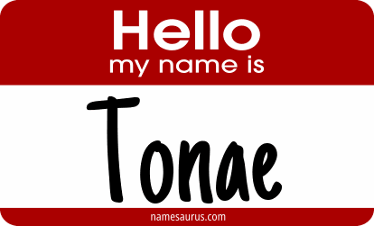 Hello my name is Tonae png download
